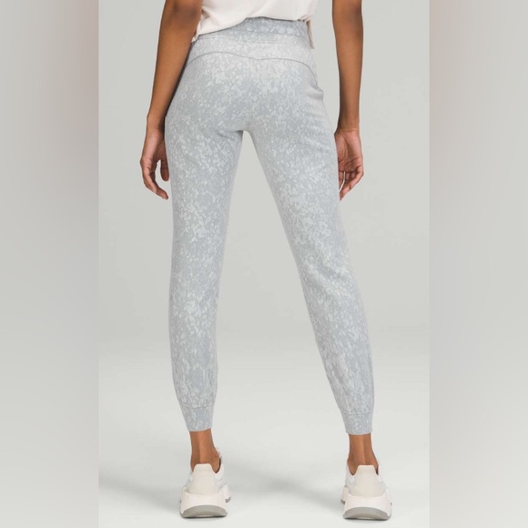 NWOT Lululemon Ready to Rulu Jogger 7/8 Speckle Sprit Jacquard Rhino Grey Silver - Picture 3 of 7